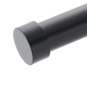 [New/Unopened] Crate & Barrel 1" Matte Black Cylindrical End Cap Finial